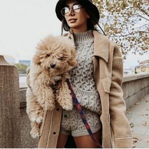 ZARA DOUBLE-FACED OVERSHIRT